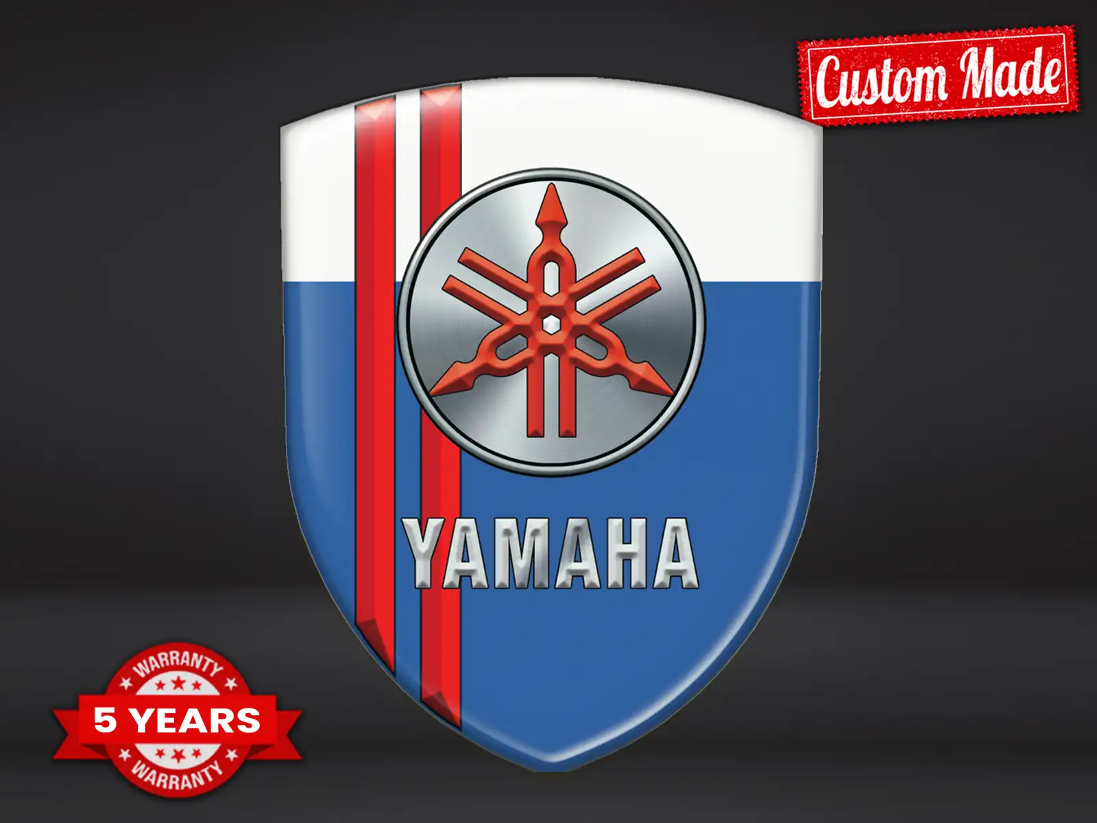 Yamaha Vinilos Auto Personalizados Lujo Minimalista Personalizable